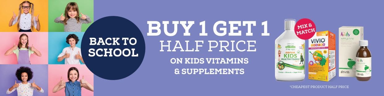 Back To School Vitamins