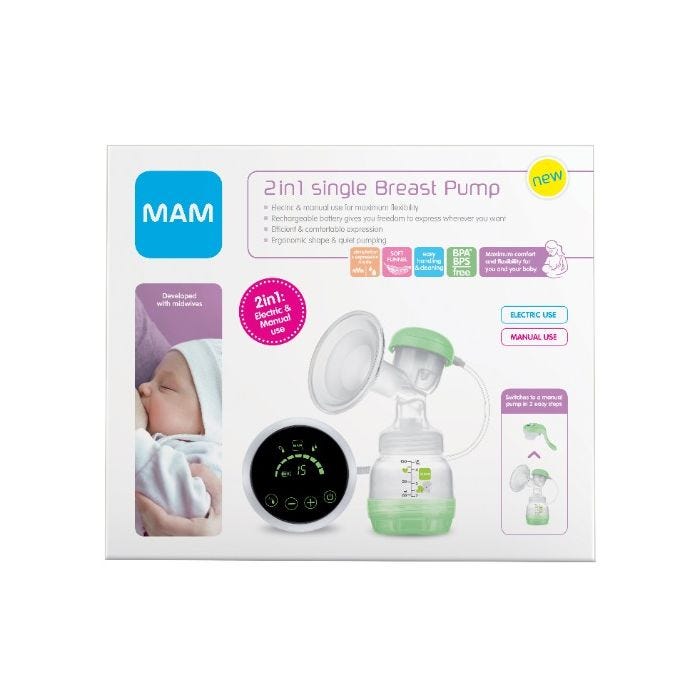 MAM 2 in 1 Single Electric Breast Pump