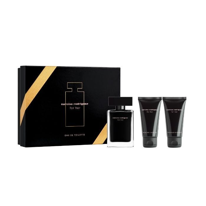 halv otte Næsten død Jeg tror, ​​jeg er syg Narciso Rodriguez For Her Eau de Toilette 50ml Gift Set
